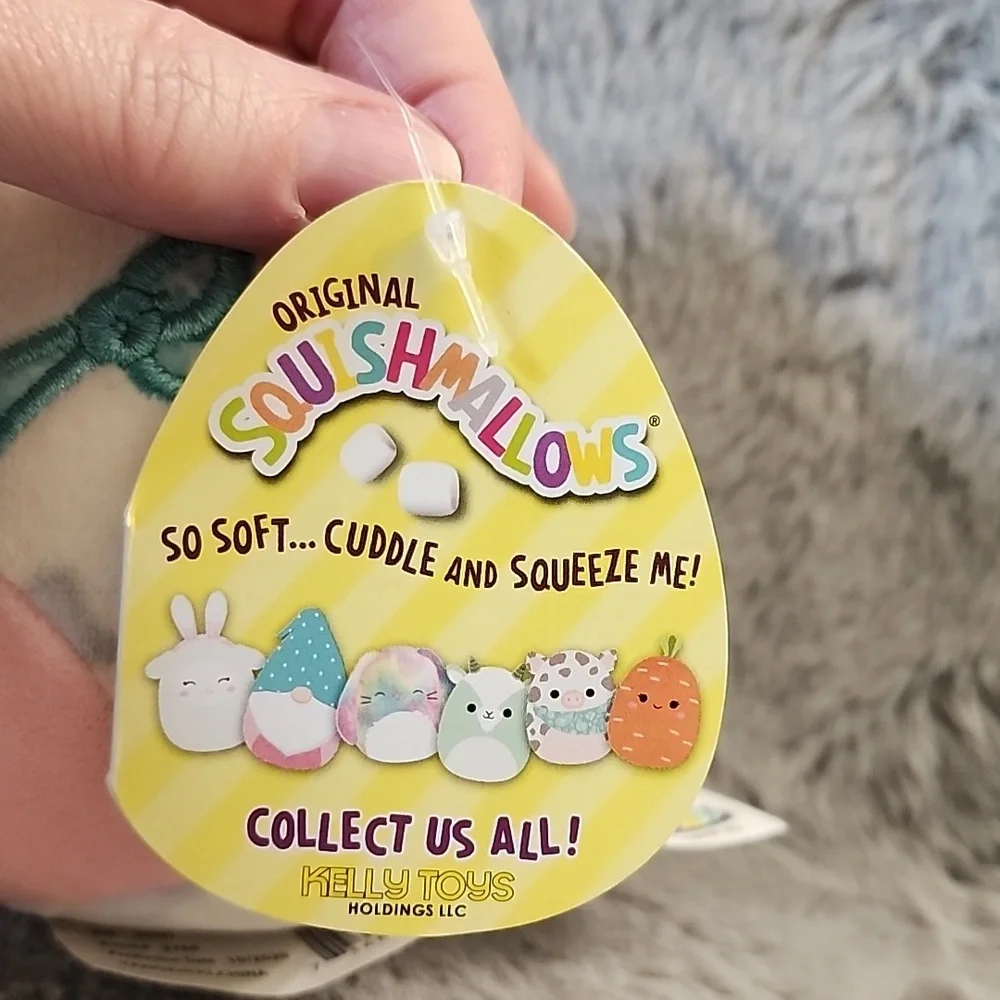 NWT Squishmallows Rosie‎ The Cow Easter Squad
